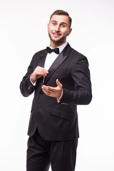 Handsome man in suit — Stock Photo, Image