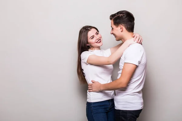 Feliz pareja de Navidad — Foto de Stock