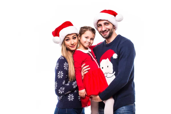 Genç Noel aile — Stok fotoğraf