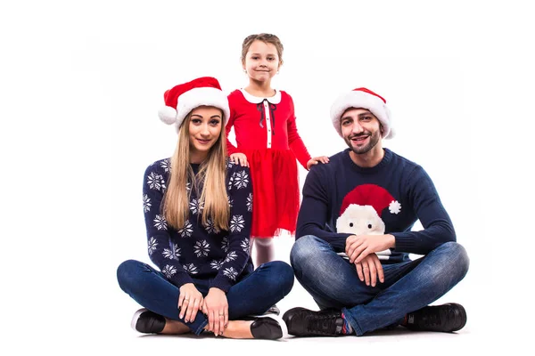 Genç Noel aile — Stok fotoğraf