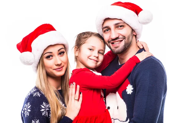 Genç Noel aile — Stok fotoğraf