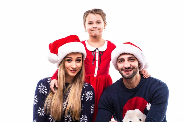 Genç Noel aile — Stok fotoğraf