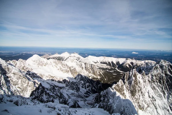 Winter in der Hohen Tatra. — Stockfoto