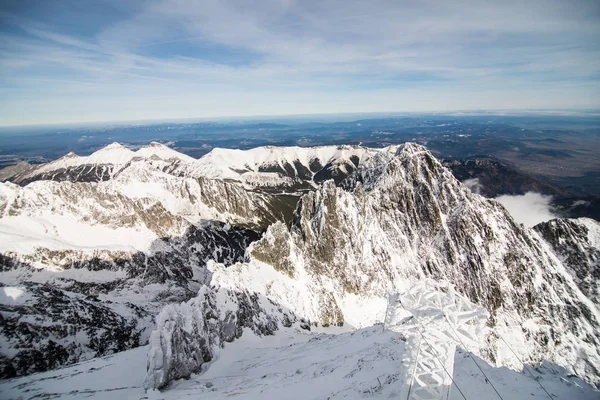 Invierno en las altas montañas de Tatras . —  Fotos de Stock