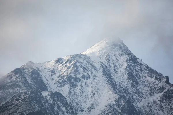 冬天在高塔特拉山. — 图库照片