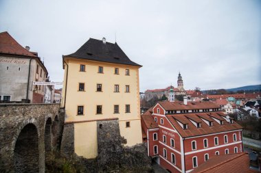 Cesky Krumlov gibi turistik hedef noktası