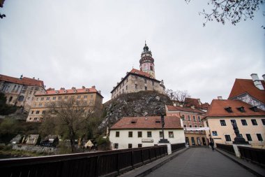 Cesky Krumlov gibi turistik hedef noktası