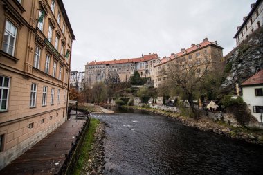 Cesky Krumlov gibi turistik hedef noktası