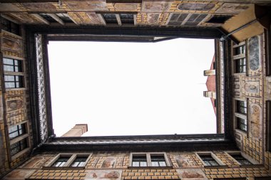 Cesky Krumlov gibi turistik hedef noktası