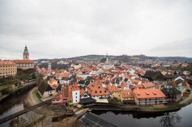 Cesky Krumlov gibi turistik hedef noktası