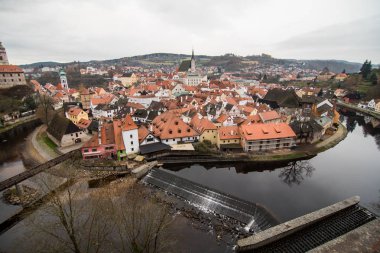 Cesky Krumlov gibi turistik hedef noktası