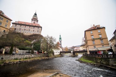 Cesky Krumlov gibi turistik hedef noktası