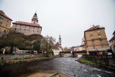 Cesky Krumlov gibi turistik hedef noktası
