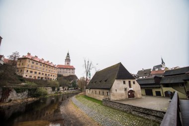 Cesky Krumlov gibi turistik hedef noktası