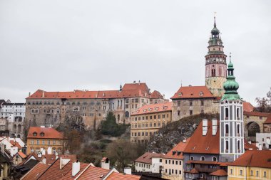 Cesky Krumlov gibi turistik hedef noktası