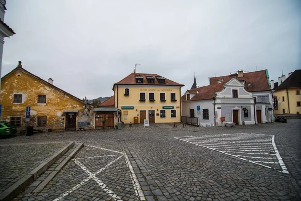 Cesky Krumlov gibi turistik hedef noktası