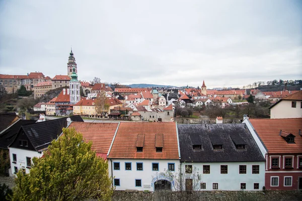Cesky Krumlov gibi turistik hedef noktası