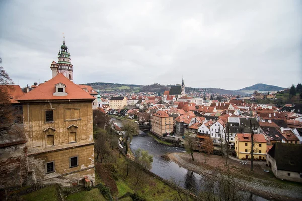 Cesky Krumlov gibi turistik hedef noktası