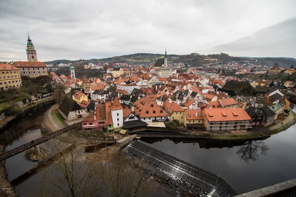 Cesky Krumlov gibi turistik hedef noktası
