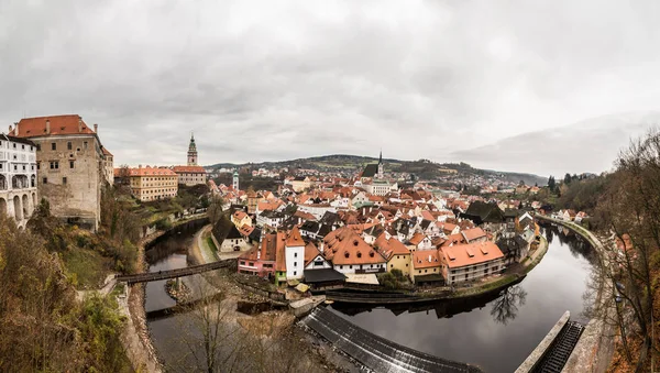Cesky Krumlov gibi turistik hedef noktası
