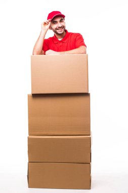 Teslimatçı kutuları üzerinde