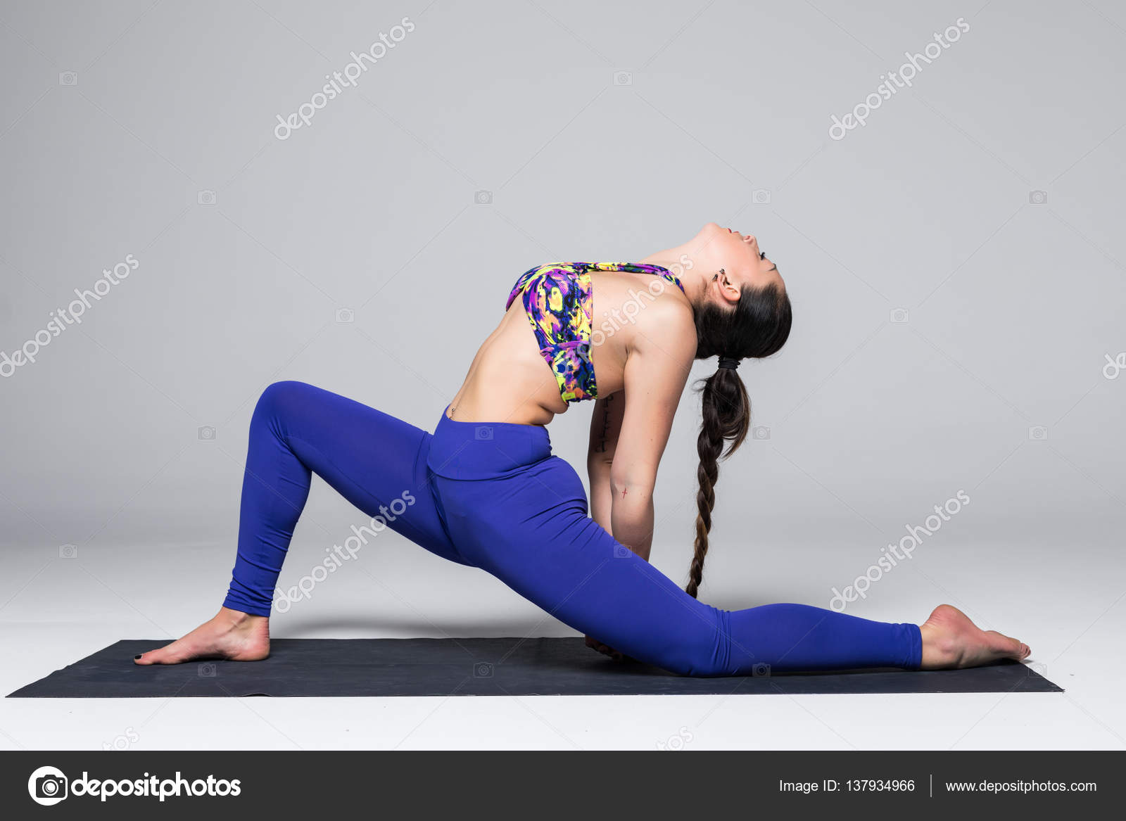 International yoga day of woman doing yoga pose on celebration background  7967310 Vector Art at Vecteezy