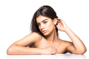 Güzel kadın güzellik kadın modeli portresi