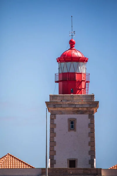 ポルトガルの海の灯台の素敵なビュー — ストック写真