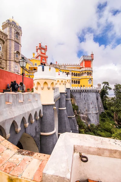 Національний палац Пени в Сінтрі (Португалія) Palacio Nacional da Pena — стокове фото