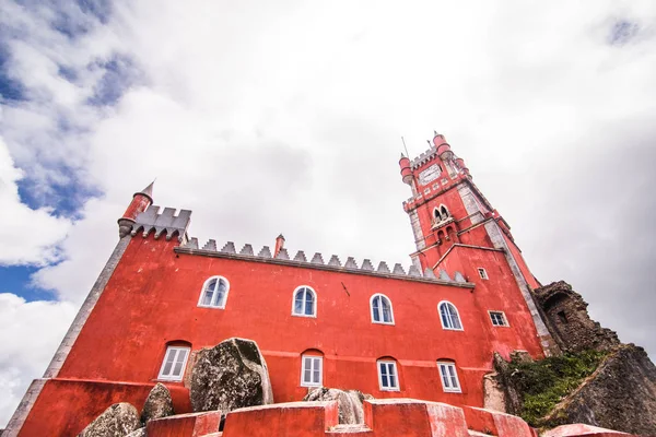 葡萄牙辛特拉佩纳国家宫(Palacio Nacional da Pena) — 图库照片