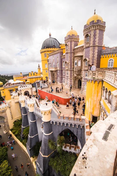 Національний палац Пени в Сінтрі (Португалія) Palacio Nacional da Pena — стокове фото