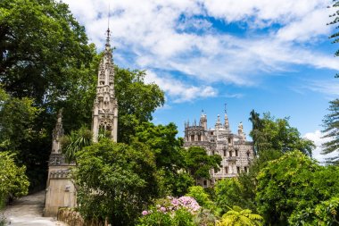 Sintra, Portugal - June, 2017. Sintra, Portugal. Palace Quinta da Regaleira