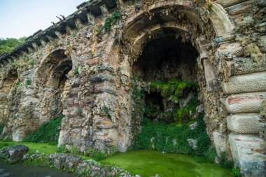 Florence, İtalya - Ekim, 2017. Floransa şehir tepe üzerinde Michelangelo Meydanı'na bir bakış. Seyahat hedef Floransa.