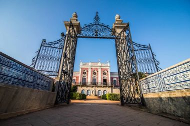Estoi, Portekiz - Temmuz, 2017: Estoi Sarayı ve Bahçe Estoi, Algarve, Portekiz, Europe