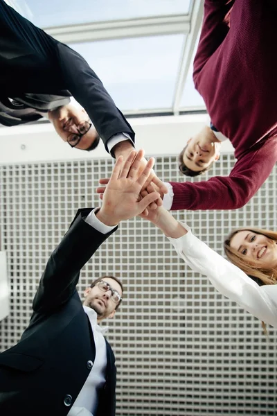 Teamwork Join Hands Support Together Concept. Team building. — Stock Photo, Image