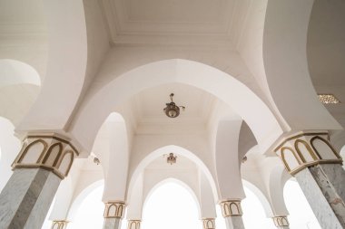 Mısır, Sharm El Sheikh - Nisan 2018: Mübarek Camii, Sharm El Sheikh İslam Kültür Merkezi