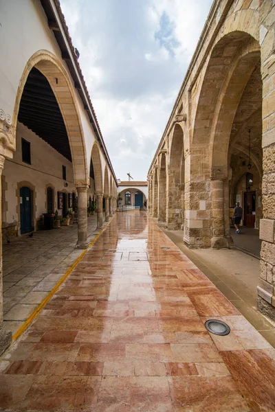 The St Lazarus church situated in the heart of the old town and neighboring with the Ecclesiastical museum, Larnaca, Cyprus.