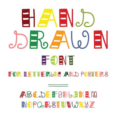 Etiket ve el yazı ile rozet