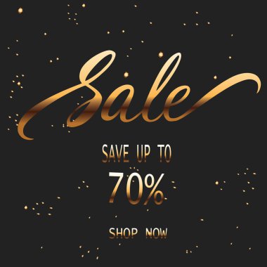 Satılık indirim işareti