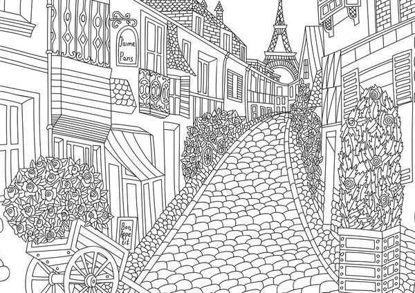 Paris grafik binalar