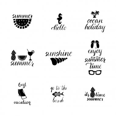 Yaz simgeleri kümesi 