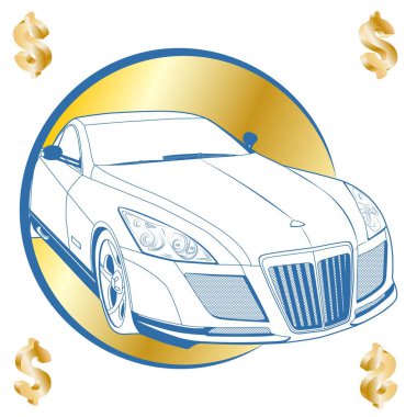 Pahalı, lüks, güzel araba