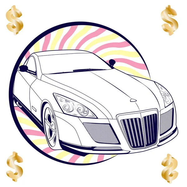 Pahalı, lüks, güzel araba