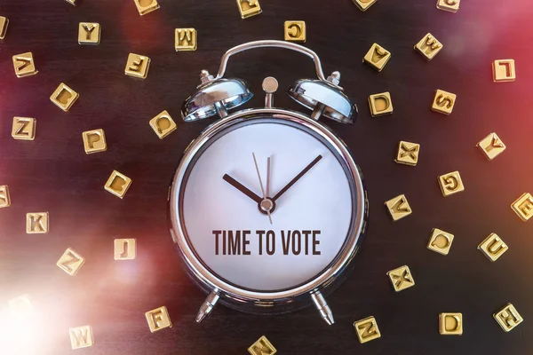 Time to vote — Stock Photo, Image