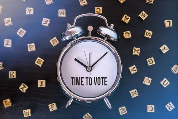 Time to vote — Stock Photo, Image