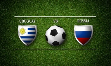 Futbol maç programı, Uruguay vs Rusya