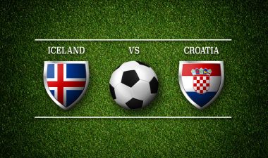 Futbol maç programı, İzlanda vs Hırvatistan