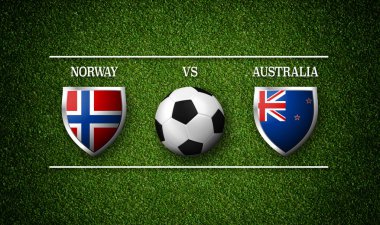 Futbol maç programı, Norveç vs Avustralya
