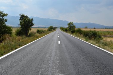  Boş yol panoramik manzaralı
