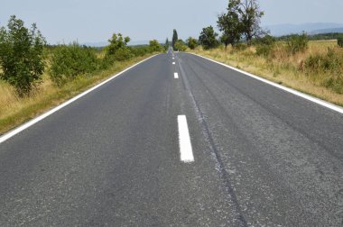  Boş yol panoramik manzaralı